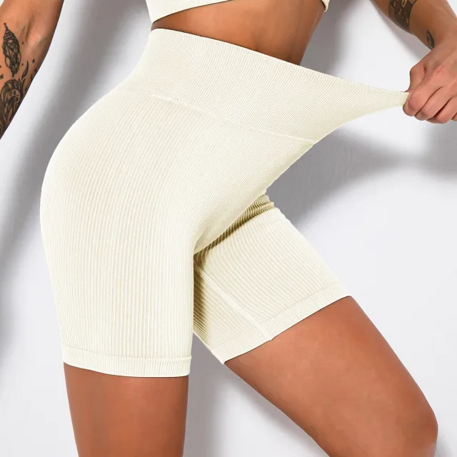 Yoga Pants Quick drying Sports Fitness Trousers Elastic Tight Leggings Women White - Shop at LoveMi