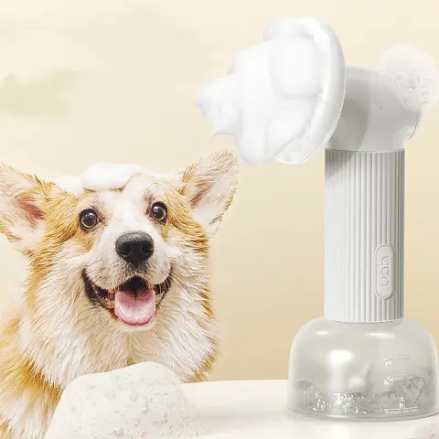 Pet Bubble Machine Shower Gel Cat and Dog Bath