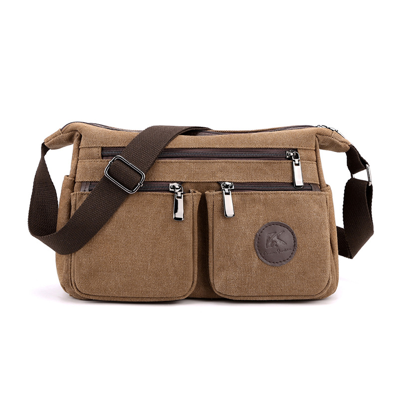 Title 3, Postman Retro Casual canvas schoudertas voor da...