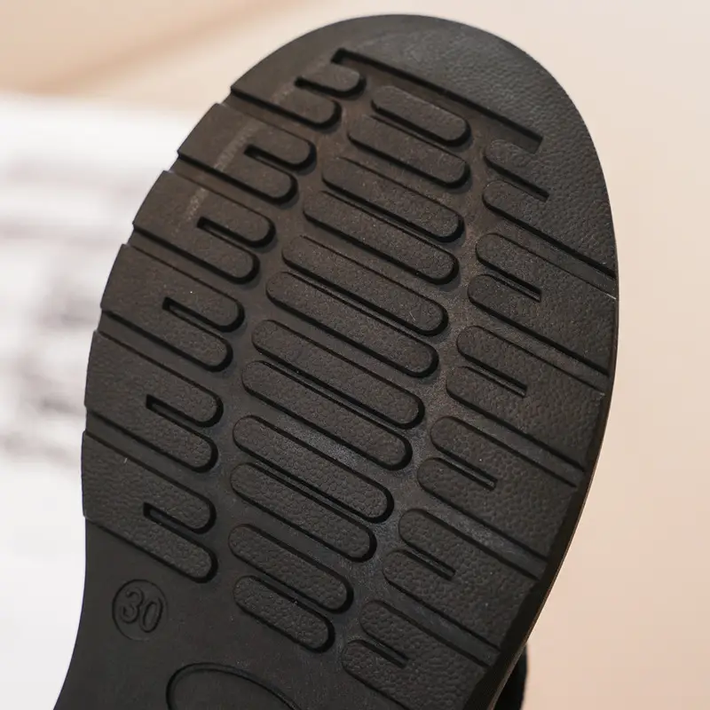 Boys' New British College Soft Sole Black Leather Shoes