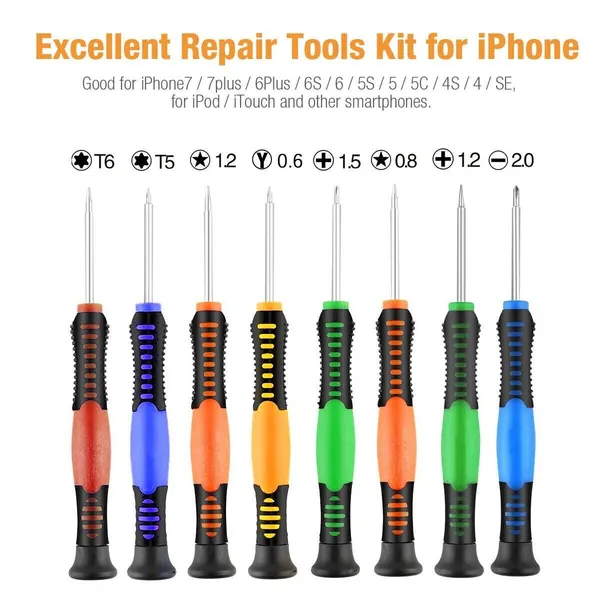 20 i 1 Mobile skjerm Opening Repair Tools Kit Screwdriver - Miniatyr 4