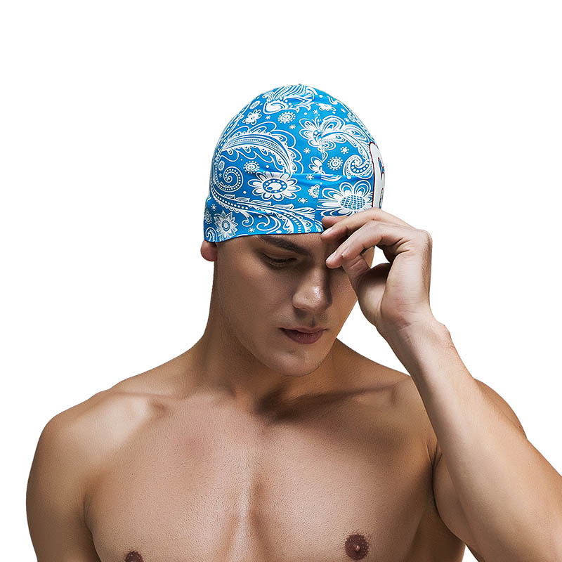 Title 4, New Professional Printed Silicone Swimming Cap ...