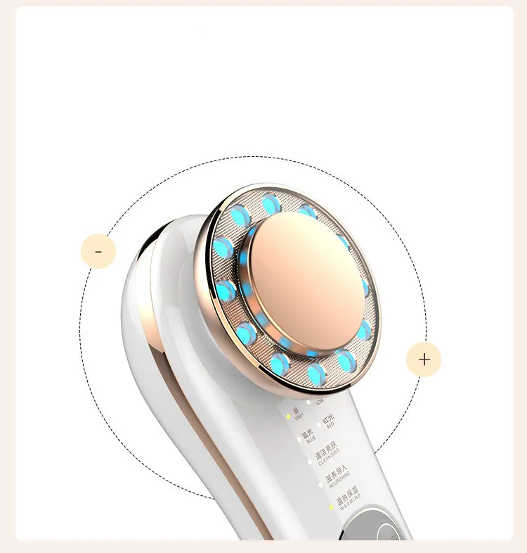 Facial Massager Skin Care Tools 7 In 1 Face Lifting Machine Galvanic Facial Machine Face Tightening Machine For Skin High Frequency Facial Machine – image 6