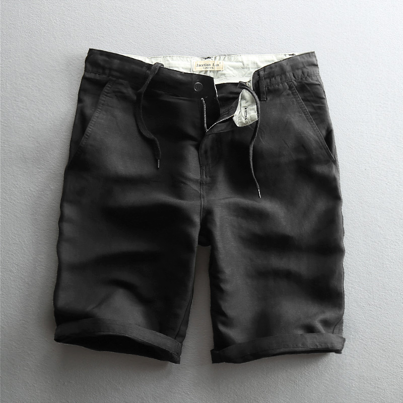 Title 2, Losse casual heren linnen shorts, vijf punten l...