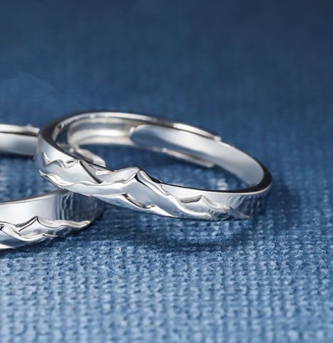 Fashion Simple Opening Lovers Ring
