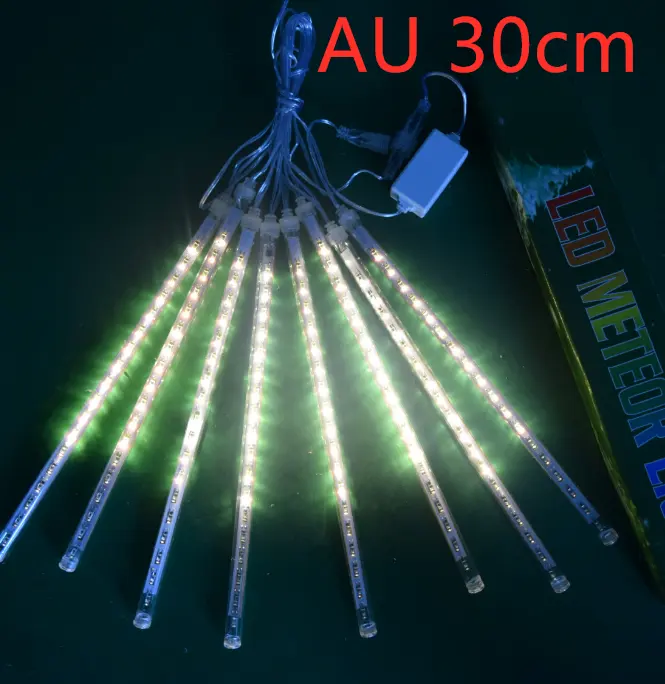 Wasserdichte LED Meteorschauer Regen Lichter 30 cm
