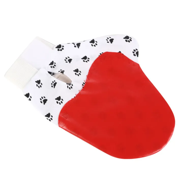 Silicone Pet Grooming Glove - detail photo 2