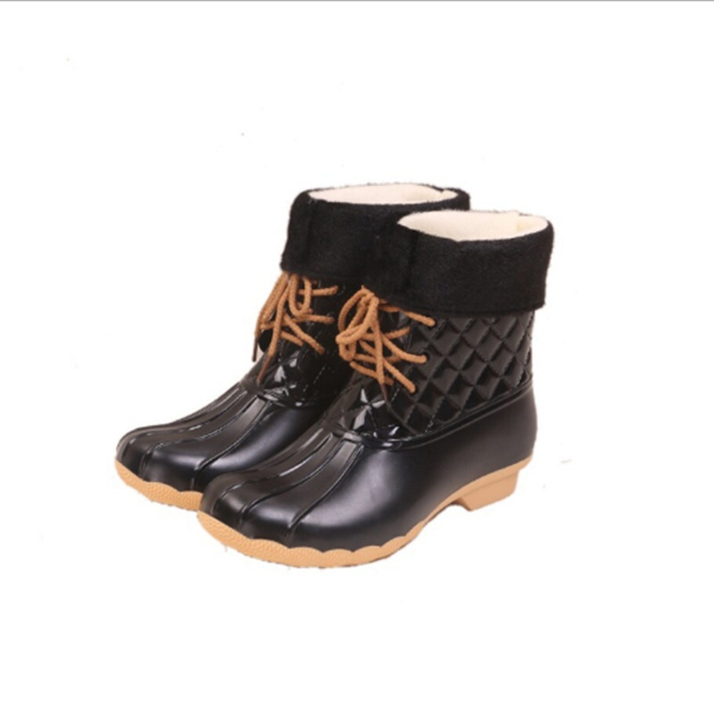 Title 6, Jelly Non-slip Fashion Lace-up Rain Boots