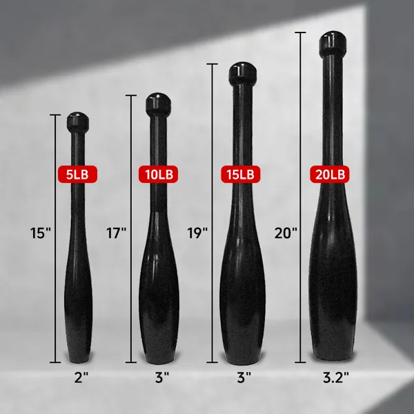 20LB Indian Club, Exercise Bat, Iron Club Bell For Strength Training And Muscle Rehabilitation
