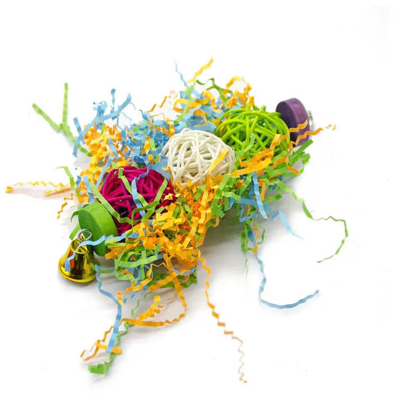 Bird Toy Parrot Gnawing Supplies Utensils Brushed