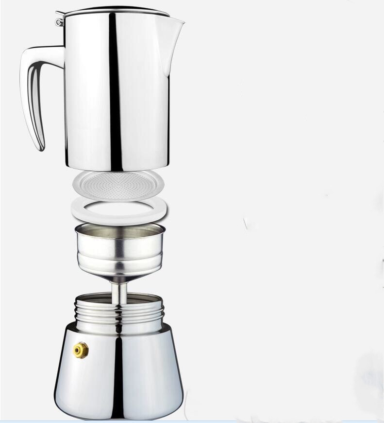 Title 3, Coffee pot stainless steel