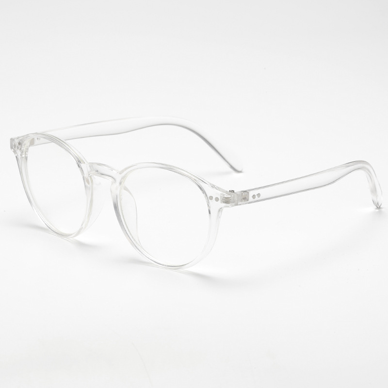 Title 3, Double nail round frame anti-blue glasses frame