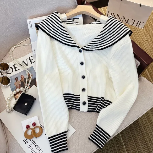 Fashion Unique Design Cardigan Top White - Shop at LoveMi