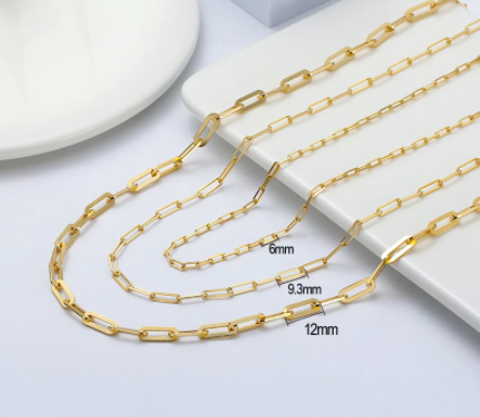 Sterling Silver 925 Necklace 14K Gold 70 Three-dimensional Car Flower Chain