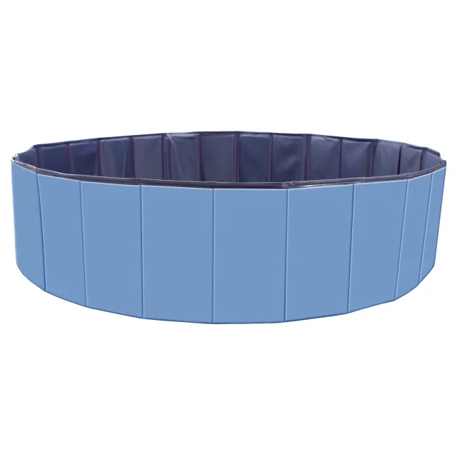 160 X 160 X 30cm 63.0 X 63.0 X 11.8inch Foldable Pet Swimming Pool PVC Dog Swim Pool Bathing Tub Playmat Pools 1Pc Blue - Shop at LoveMi