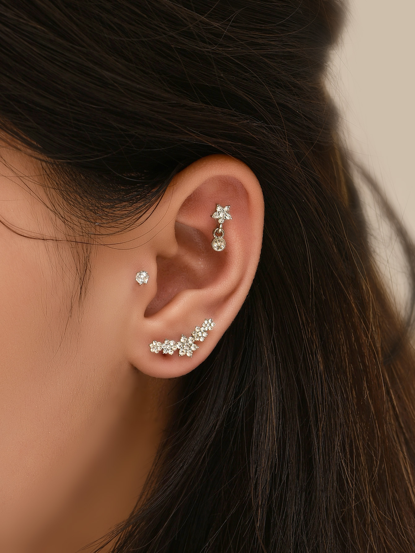 Creative Ladies Wear Earrings Fashion Alloy Tide