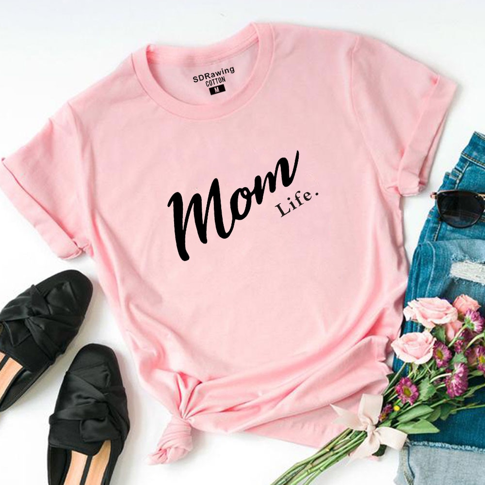 Alphabet Printed Short-sleeved Team Uniforms European And American Fabrics