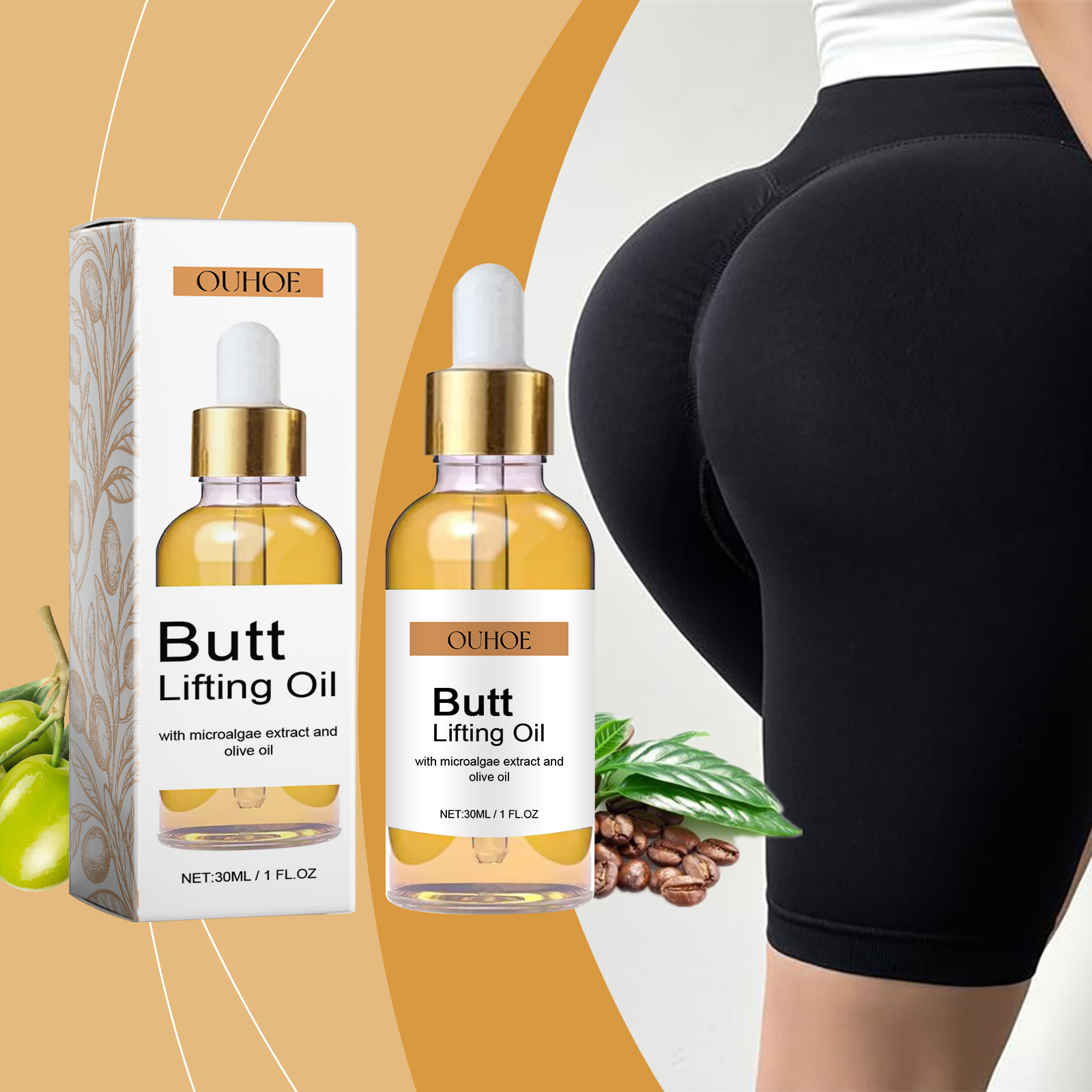 Hip Lifting Skincare Oil 30ml 1 Box — foto 6