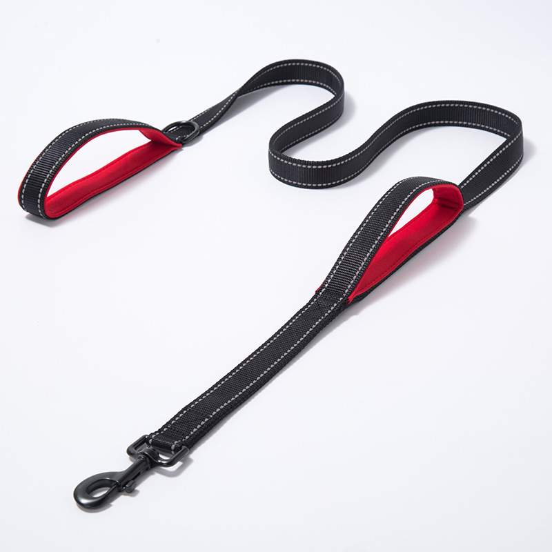 Black red handle