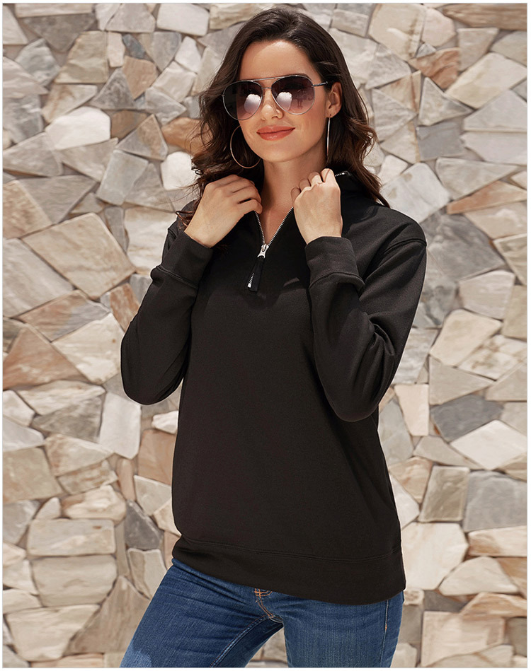 Casual Long-sleeved Pullover Loose Sports Sweatshirt