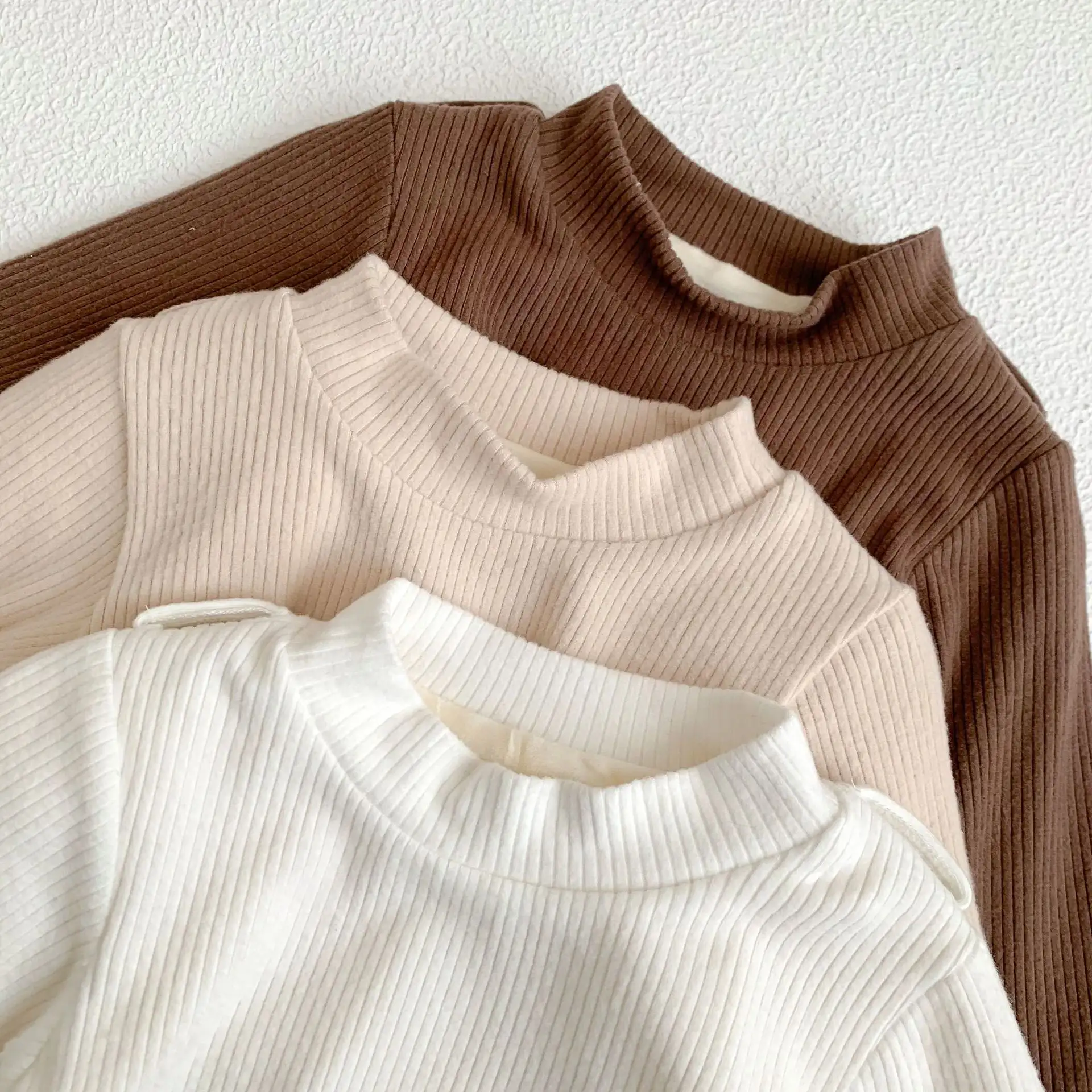 Long Sleeve With Plush Warm Pit Strip