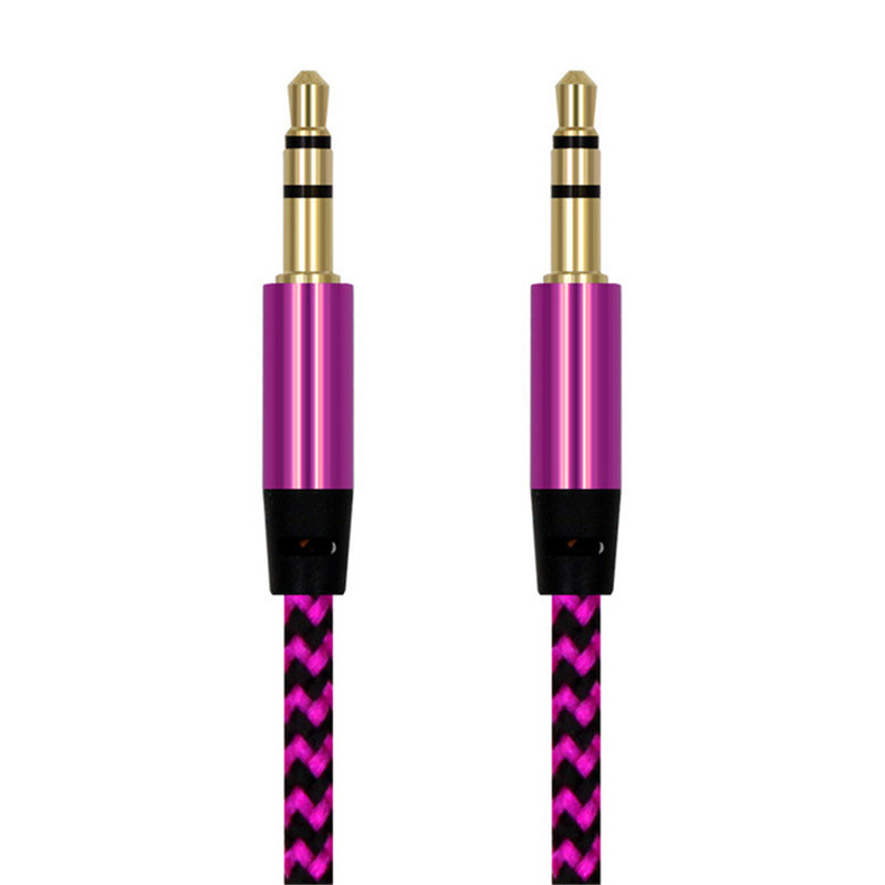 Title 2, Aluminum Alloy Male to Male Audio Cable deliver...