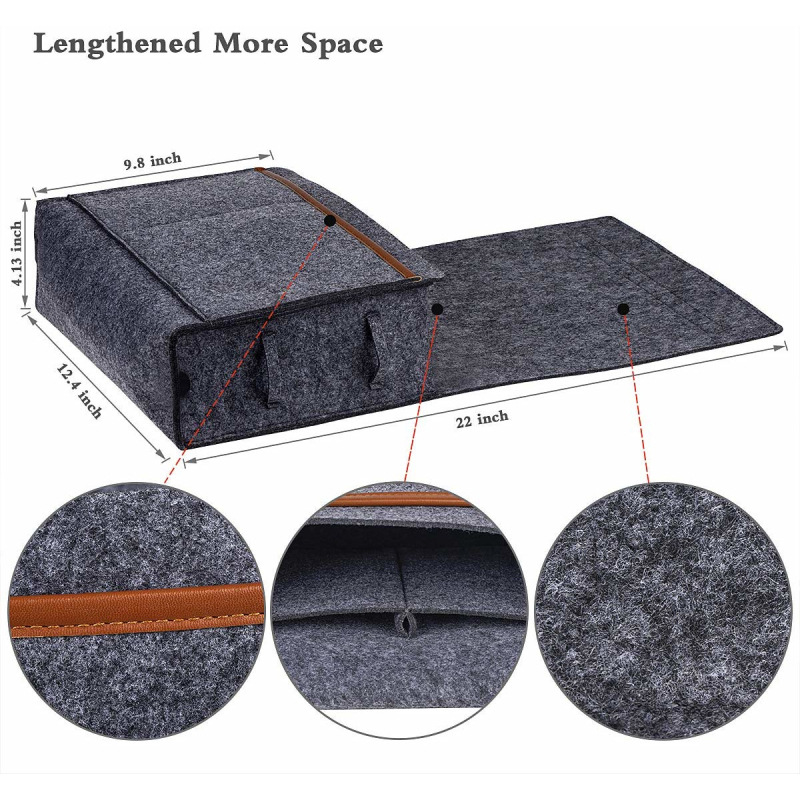 Felt Bedside Hanging Bag Portable Home Dormitory Storage Bag