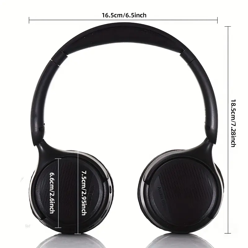 New Retro Wireless Over-ear Wireless Headphones With Microphone, High-quality Gaming Headphones, 30-hour Playback Time, Memory Foam Ear Cups, Button Control, Ex