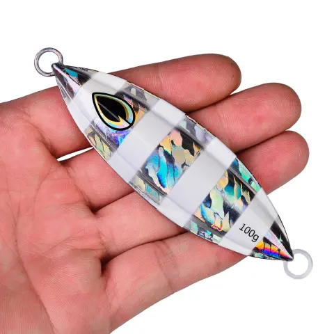 Submerged Metal Luminous Lure for Sea Fishing