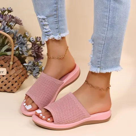 Women Shoes Summer Flat Sandals Casual Indoor Outdoor Slipper