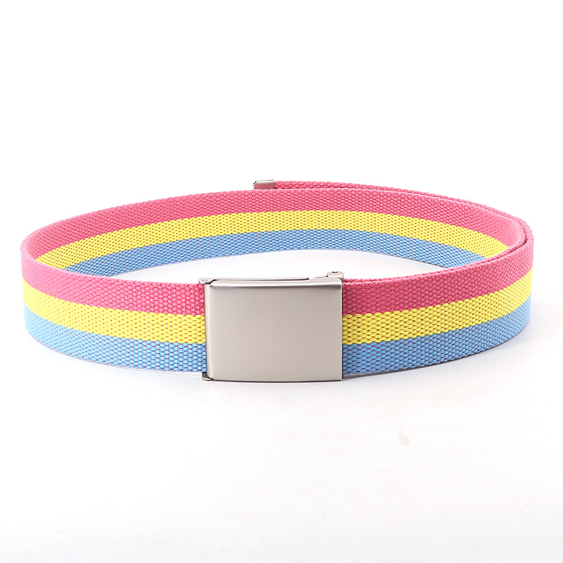 Title 1, Casual Ethnic Canvas Jeans Belt Teens