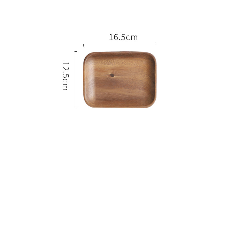 Title 6, Whole wood log snack plate