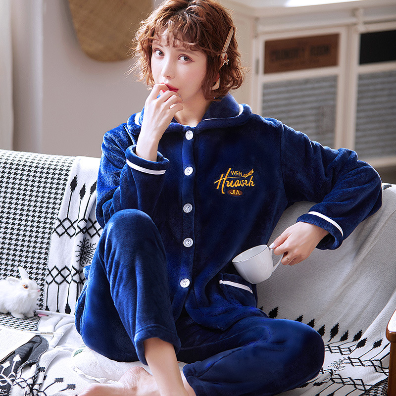 Title 8, Coral Fleece Thickening Can Be Worn Outside Hom...