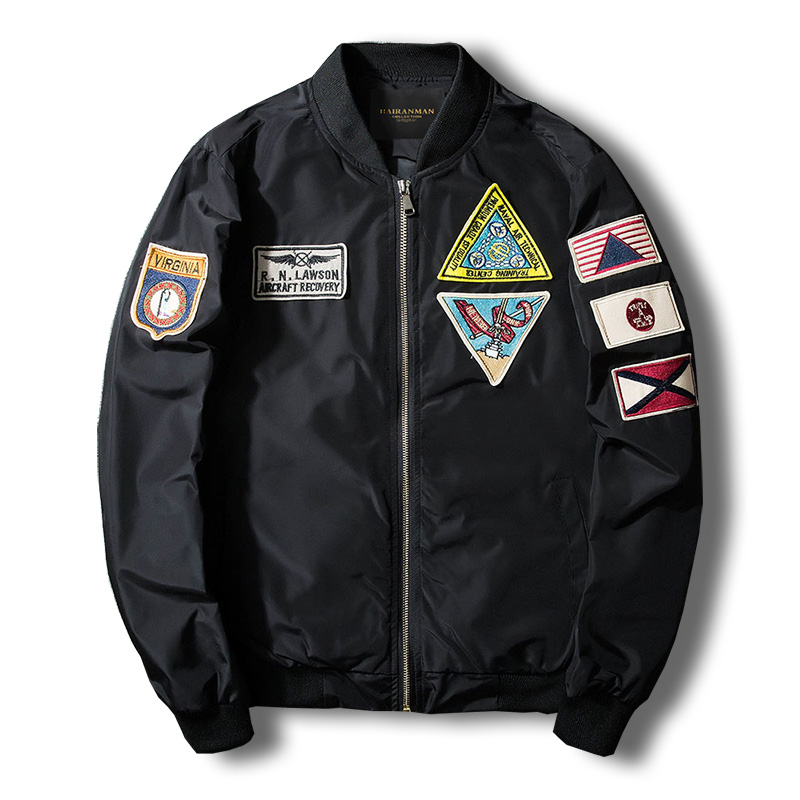 Autumn And Winter Air Force Baseball Uniform Tide Brand Tooling Jacket Spring And Autumn Cotton Coat