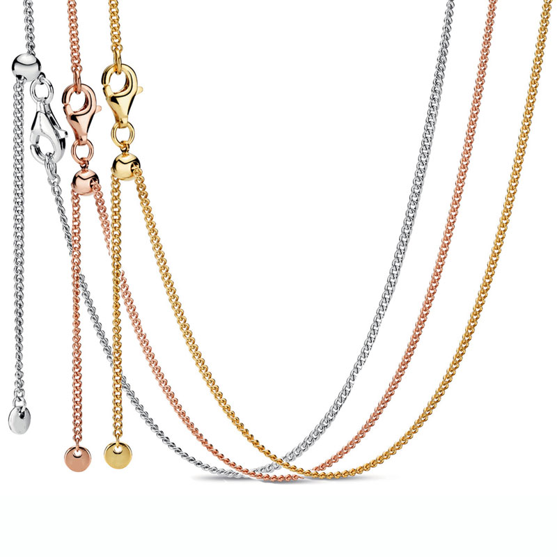 Women's Fashion Pentagram Clavicle Chain Rose Gold