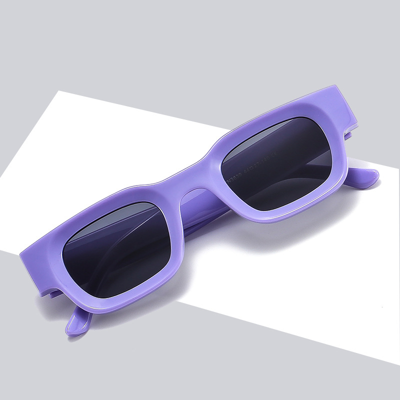 Title 14, New Candy Color Square Sunglasses Fashion Small...