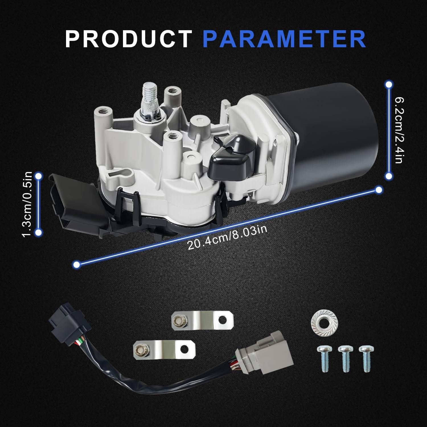 New Front Windscreen Wiper Motor For Dacia Sandero And Stepway Logan — image 4