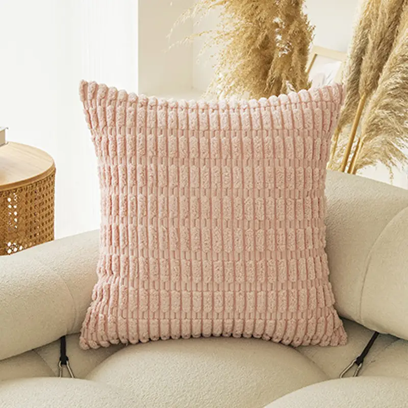 Throw Pillow Covers Soft Boho Striped Pillow Covers Modern Farmhouse Home Decor For Spring Sofa Living Room Couch Bed