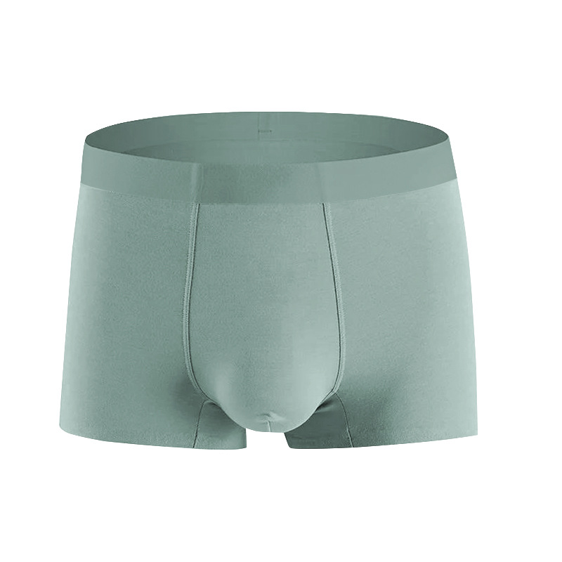 Modal Texture Men's Traceless Flat Angle Large Size Panties Pure Cotton