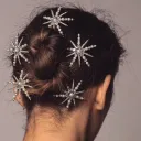 02Silver Hair Comb