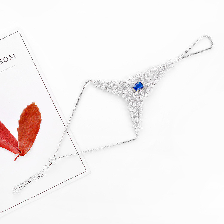 Jewelry Boho Style Drawstring Brushed Palm Chain Personality Adjustable Geometric Bracelet