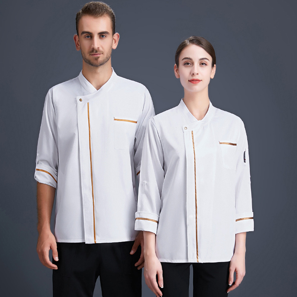 Chef Work Clothes Men's Short-sleeved Breathable High-grade