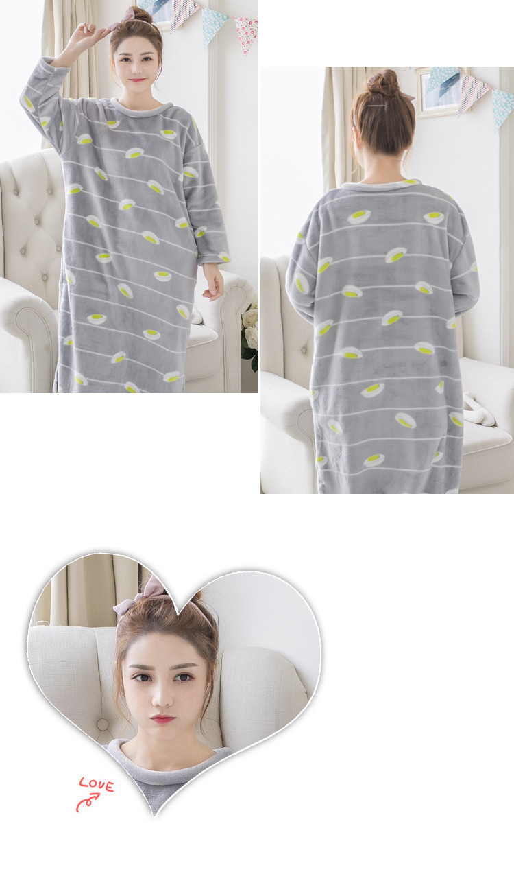 Title 9, Long Sleeves Long Loose Padded Pajamas