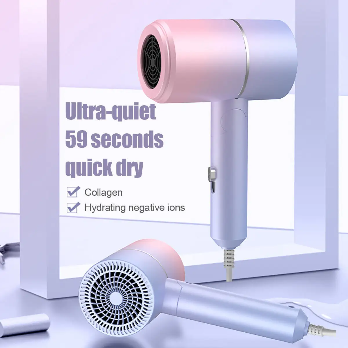 Professional, Electric, Foldable Hair Dryer