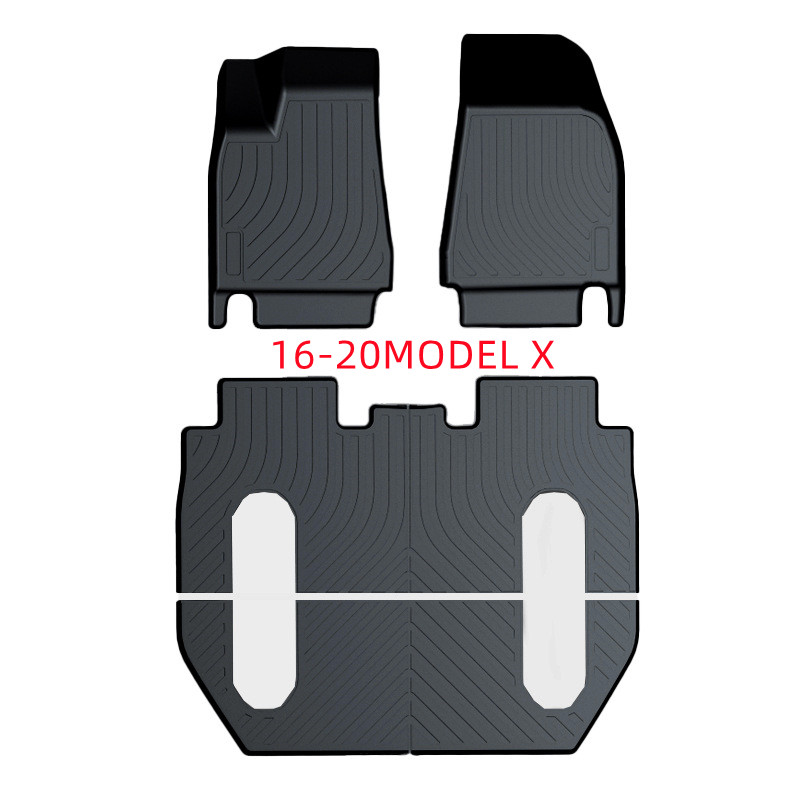 MODEL X Six seat foot pads