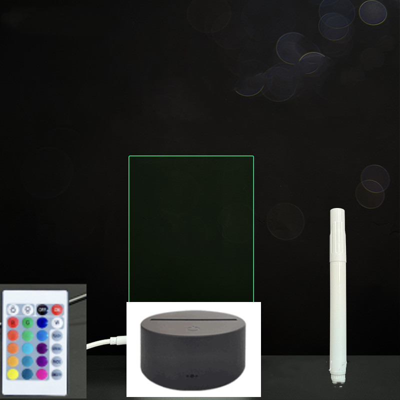 3D Acrylic Board Handwriting Message Board LED Light - Image 57