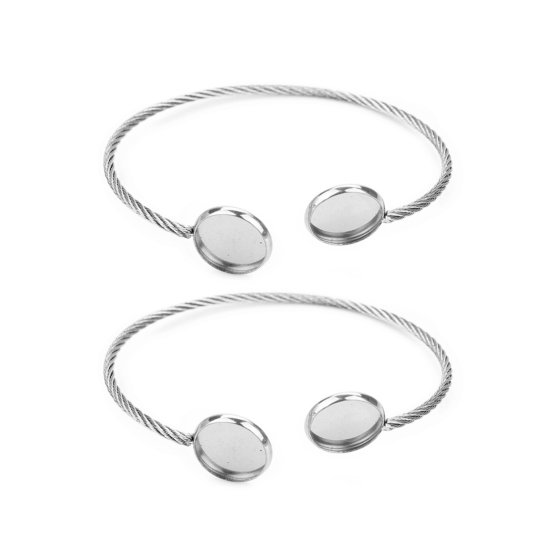 Ladies New Pure Stainless Steel Bracelet