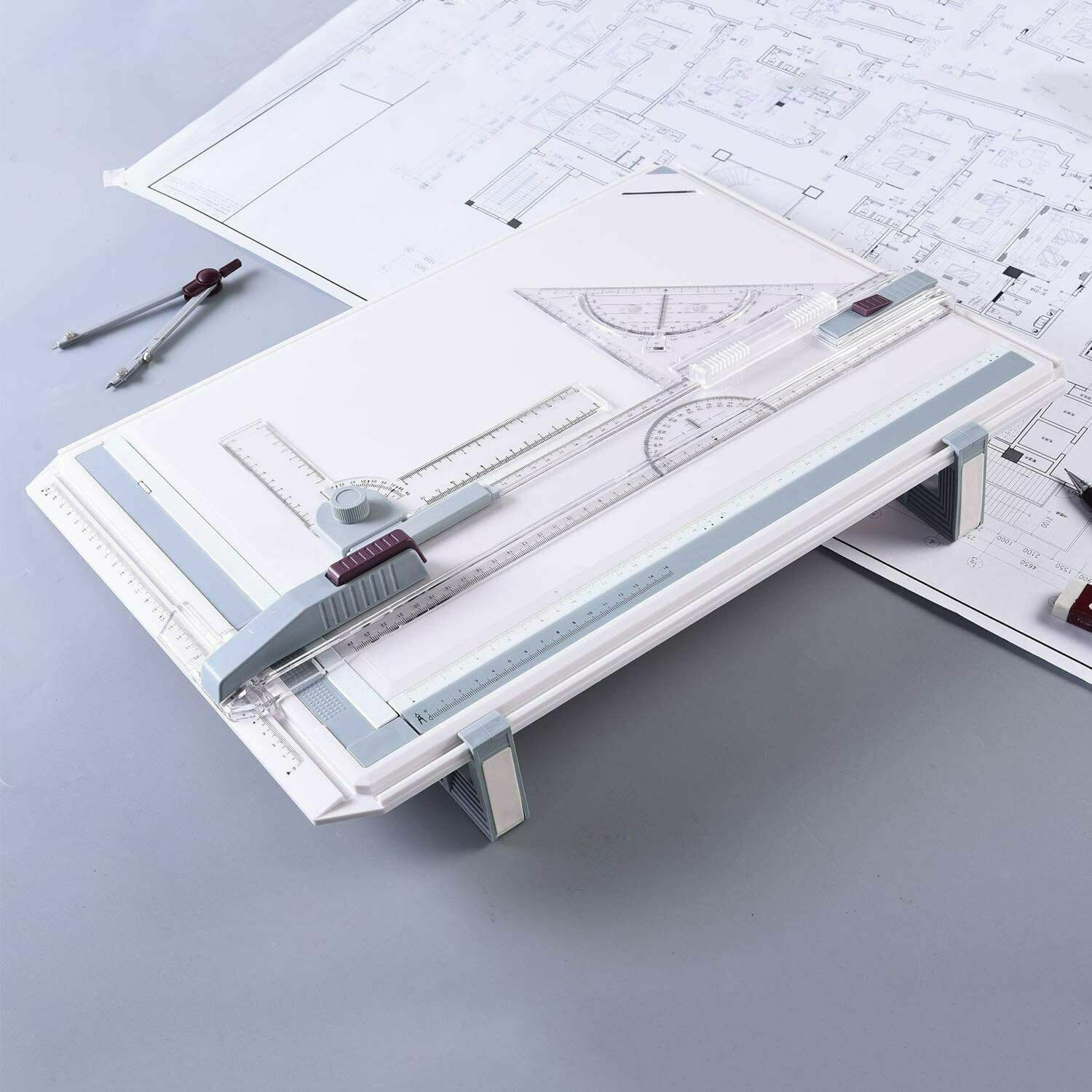 Engineering A3 Drawing Board Table Architects Technical Drafting Whiteboard Tool — image 4