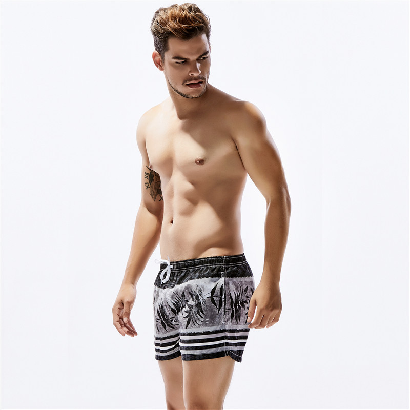 Sports Casual Shorts Men's Flower Beach