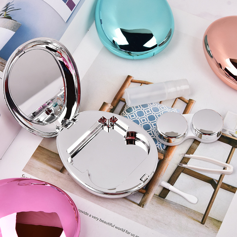 Electroplating Egg Cosmetic Contact Lenses Contact Lens Case - Image 12